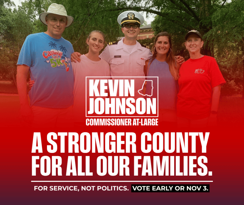 Kevin Johnson campaign graphic